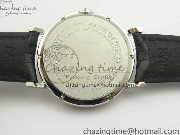 MIROTIME 0404 Portofino Automatic SS TWF 1:1 Best Edition Black Dial on Black Leather Strap A TravelReady 7199